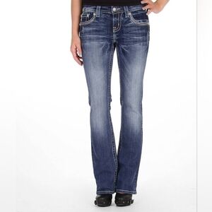 Miss Me Embellished Boot Stretch Jeans
